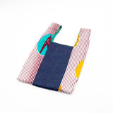 Denim peach - swallow white & blue yellow -