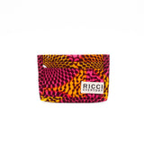 Card Case - Eye Pink Khaki & Orange -